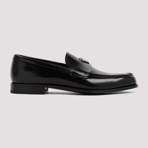 Stylish and Sophisticated Men's Black Leather Loafers - FW23 - Picture 2 of 4